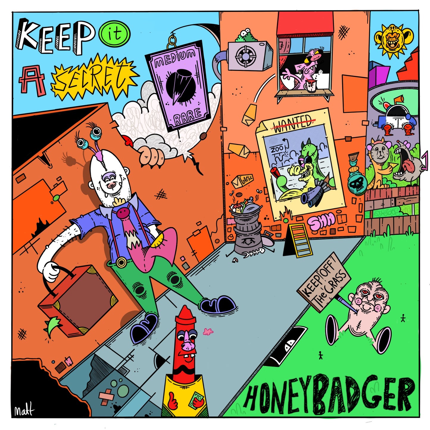 Keep It A Secret on 7” vinyl
